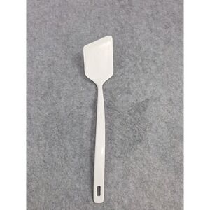 White Melamine Angled Spatula White Kitchen Utensil Cooking Baking Utensil